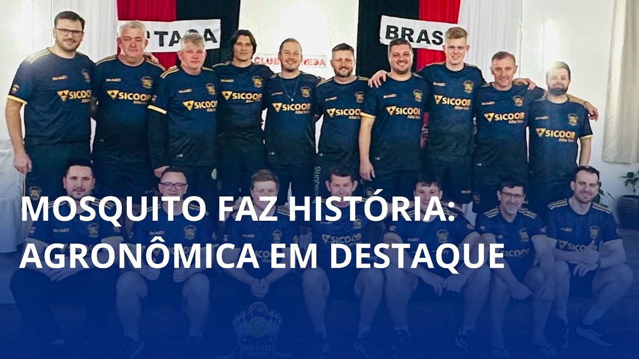 Mosquito faz história e coloca Agronômica em destaque
