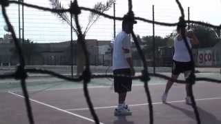 preview picture of video 'Community tennis in Dubai'