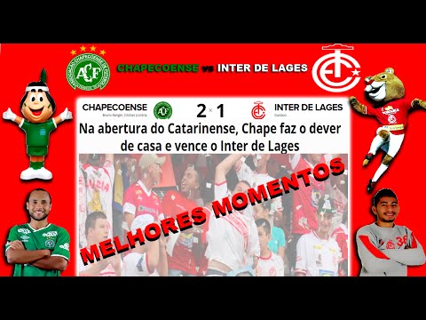 Chapecoense 2 x 1 Inter de Lages - 30/01/2016 - Melhores Momentos