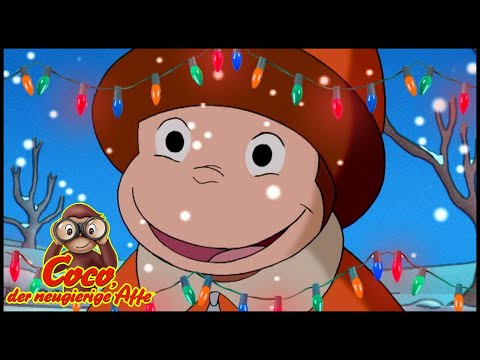 Coco der Neugierige Affe 🎄Affe Ein Schal im Frühling ⛄Weihnachten ⛄Ganze Folgen Cartoons für Kinder
