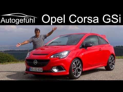Opel Corsa GSi FULL REVIEW - Vauxhall Corsa GSi - Autogefühl