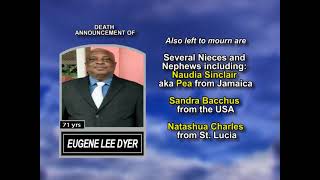 Eugene Lee Dyer ~ Long Obituary