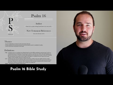 Psalm 16 Summary: 5 Minute Bible Study