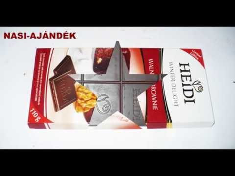 HEIDI WALNUT BROWNIE DARK CHOCOLATE ROMANIA