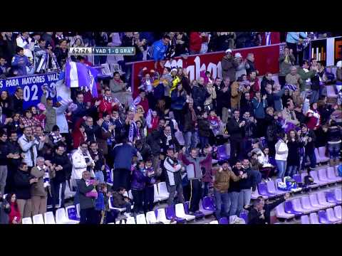 La Liga | Gol de Manucho (1-0) en el Real Valladolid - Granada CF | 24-11-2012 | J13