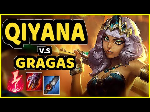 SKEANZ (QIYANA) vs GRAGAS - JUNGLE CHALLENGER GAMEPLAY - EUW