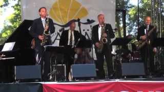 Three Tenors Of Swing – ”O Sole Mio”. @Baltic Jazz- 2014 park concert, Finland
