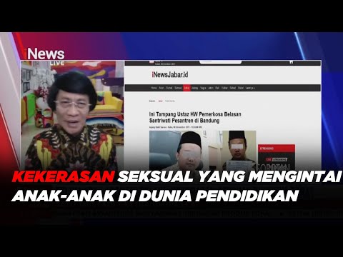 Pencegahan Kekerasan Seksual yang Mengintai Anak-anak di Dunia Pendidikan #iNewsSore 15/12