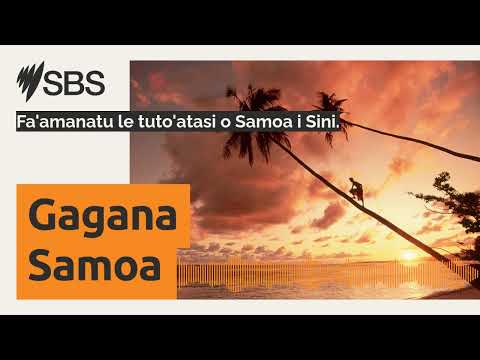 Fa'amanatu le tuto'atasi o Samoa i Sini. | SBS Samoan - SBS Samoan