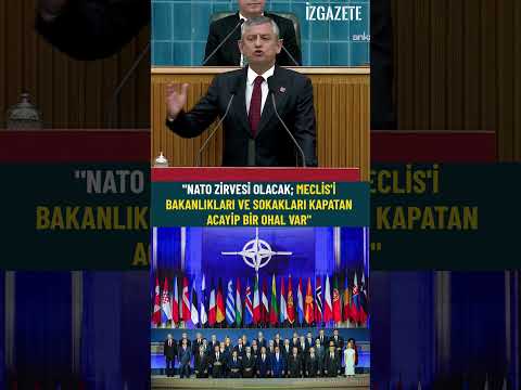 "NATO Zirvesi olacak; Meclis'i bakanlıkları ve sokakları kapatan acayip bir OHAL var "