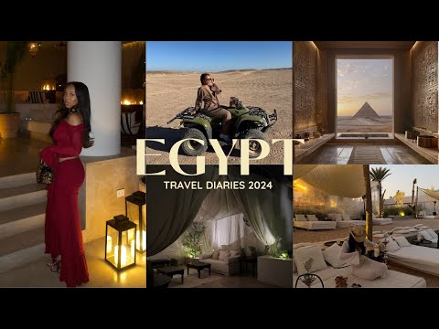 TRAVEL DIARIES | EGYPT VLOG, sunrise yoga + fire shows + beach clubs + dessert quads + camels & more