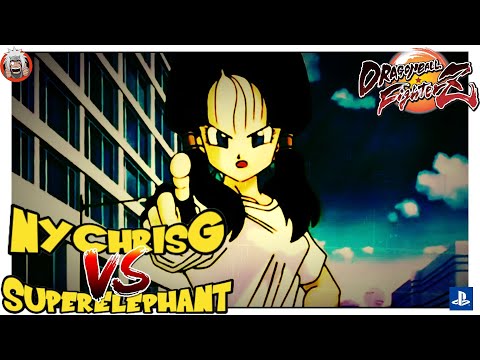 DBFZ NYChrisG vs SuperElephant98 -  Videl keeps killing everyone!