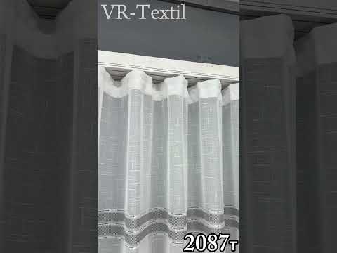 Тюль лен "Мережка". Цвет молочный с серым. Код 2087т - фото 1 - id-p3100829313