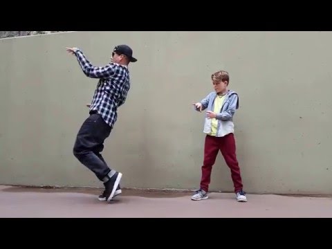Merrick and Poppin John -- Freestyle Popping -- Dancing