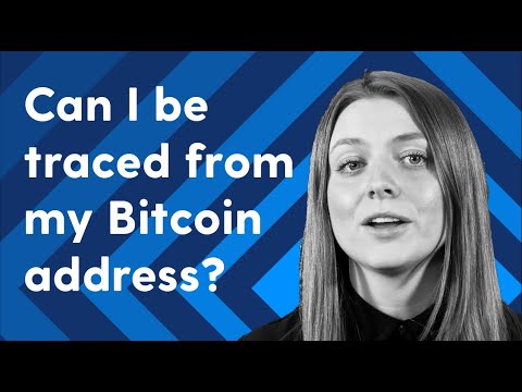 How can I be traced from my bitcoin address?