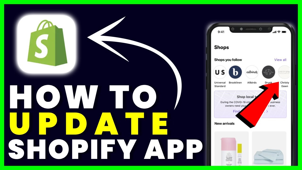 How to Update Shopify App