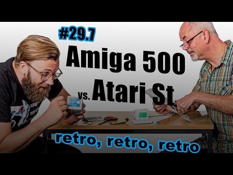 Amiga 500 vs. Atari ST, Apple II &amp; Vectrex | c't uplink 29.7