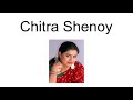 Chitra Shenoy