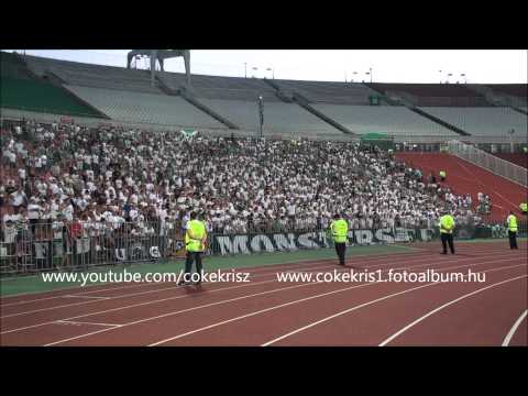 FERENCVÁROS   FIUME RIJEKA 1 2  EL SELEJTEZŐ VISSZAVÁGÓ 2014 07 24  SZURKOLÁS