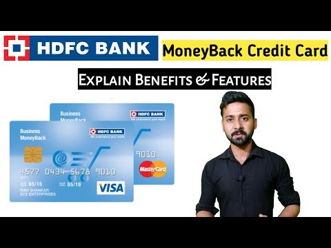 HDFC Business Money back Credit Card | Features & Benefits | Full details Business Moneyback Card Video