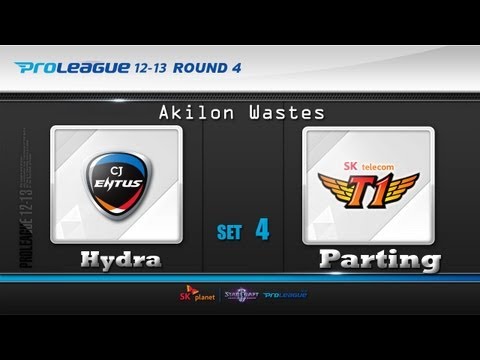 [0429] Hydra(CJ) vs Parting(SKT) 4SET  Akilon Wastes - Stracraft 2,esportstv,SPL