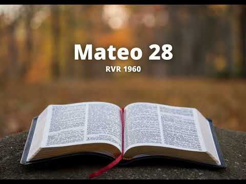 Mateo 28 - Reina Valera 1960 (Biblia en audio)