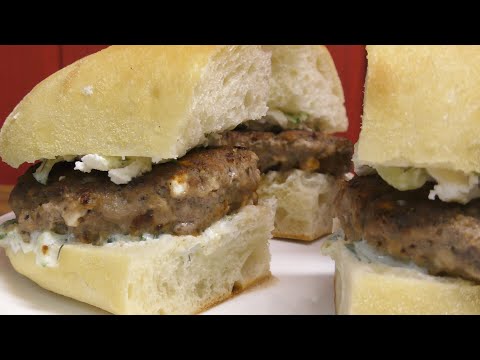How To Make Greek Burgers - Recipe