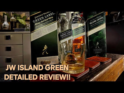  JW ISLAND GREEN & GREEN LABEL!