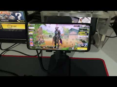 My ROG Phone 6 keyboard and mouse setup