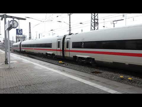 München Hauptbahnhof: train IC 516 to Dortmund Hbf