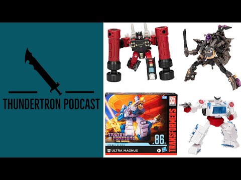 Thundertron Podcast: Transformers Studio Series 86 & ROTB Figures Revealed (Thoughts)