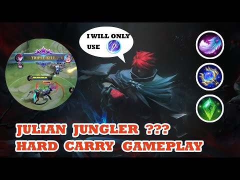 JULIAN JUNGLER THE NEW META ??? 🔥 | JULIAN HARD CARRY GAMEPLAY | MLBB