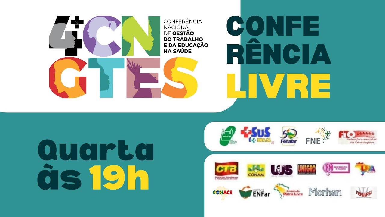 CONFERÊNCIA LIVRE - CONACS