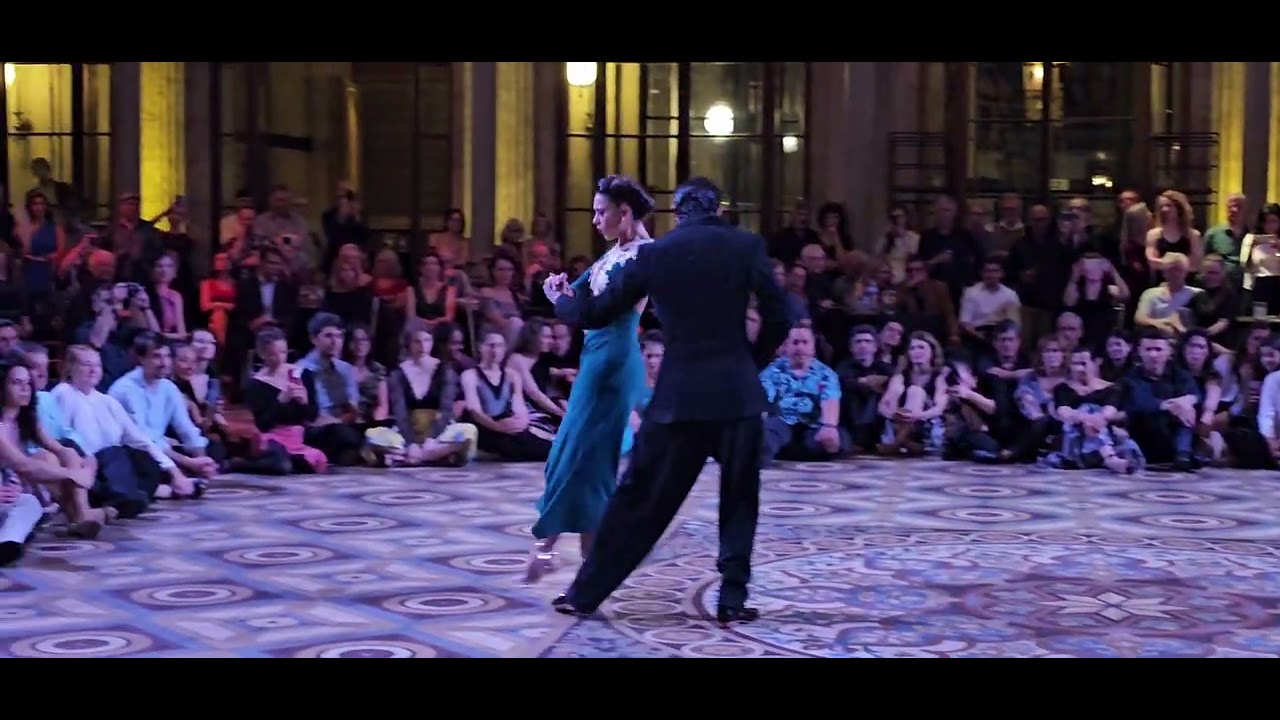 Julián Sanchez y Bruna Estellita. Tango Bardo  - Negracha. FI Tango 2025 Porto, Portugal. - 3/4