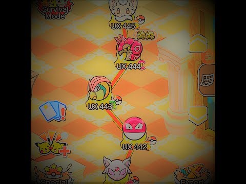 Pokemon Shuffle Main Stages UX441 to UX445