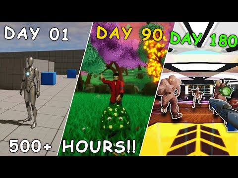 6 Months Of Learning UNREAL ENGINE - My Game Dev Story