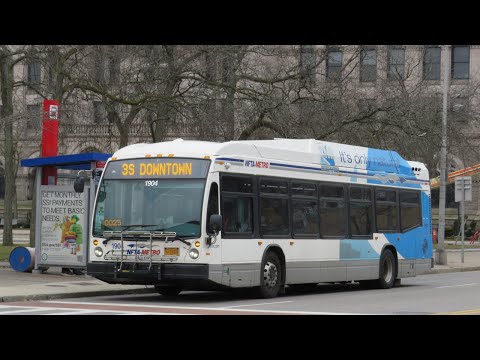 NFTA METRO RIDE ROUTE 50 OUTBOUND [FULL ROUTE] BUS 1905 - 2019 NOVABUS LFS CNG