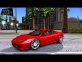 Ferrari 360 Modena FBI para GTA San Andreas vídeo 1