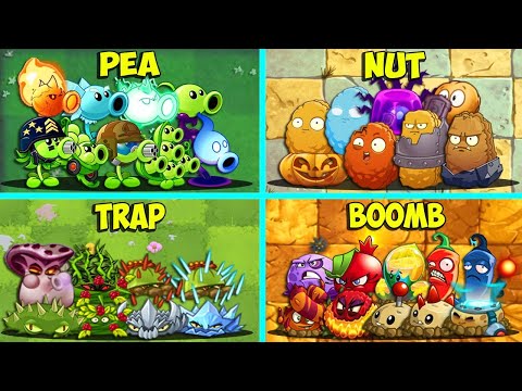 Tournament 8 Team Plants - Who Will Win? - PvZ 2 Team Plant vs Team Plant