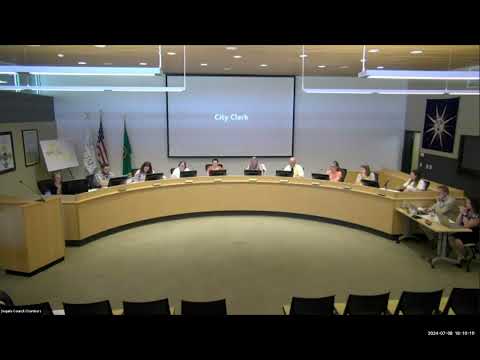 City Council  Regular Session July 8, 2024