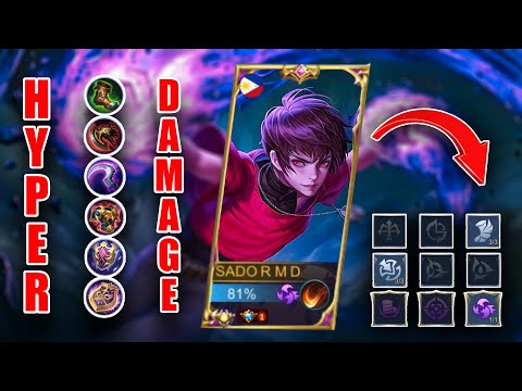 WKK!! WHY SO OP DYRROTH HYPER -  DYRROTH BEST BUILD GAMEPLAY - SUPREME DYRROTH NO.1 | MLBB | RMD