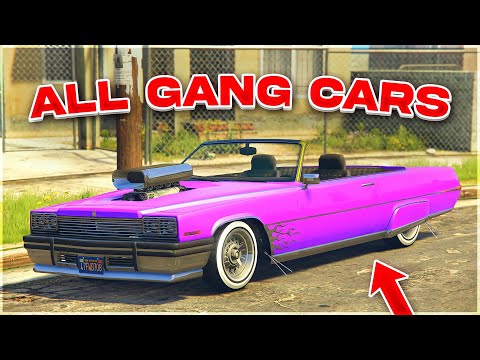 *SOLO* How To Get Rare Gang Cars In GTA 5 Online! (All Rare Gang Vehicle Locations Guide)