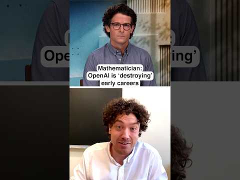 OpenAI is 'DESTROYING' early careers: mathematician