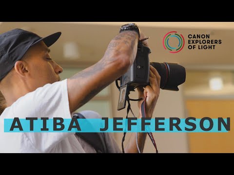 Canon Explorer of Light Atiba Jefferson at The University of Oregon