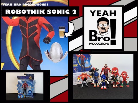 Sonic the hedgehog 2 movie : Jakks Pacific Robotnik 4 inch figure and comparisons review