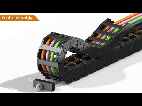 autoglide 5: e-chain® with guiding cable