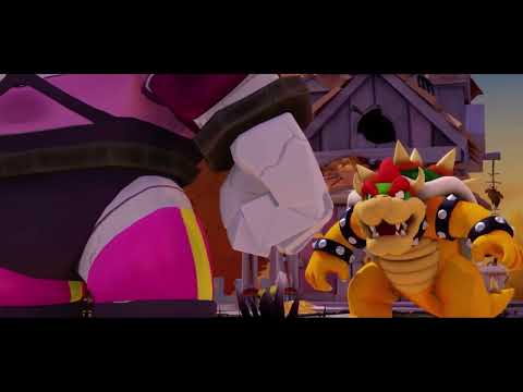 Mario and rabbids sparks of hope Bowser being the Goat