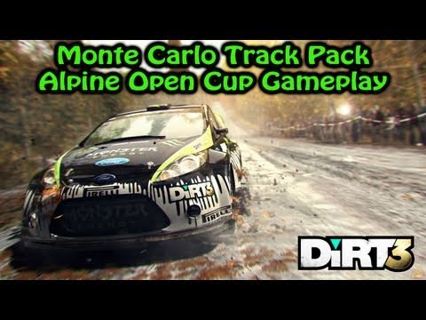 DiRT 3  PS3 - Monte Carlo Track Pack - Alpine Open Cup Gameplay