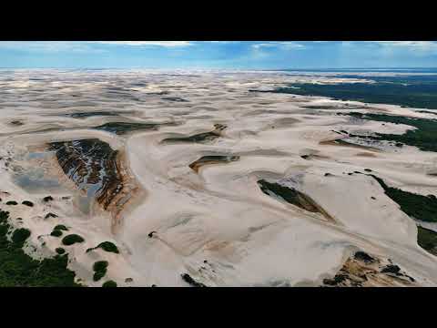 Santo Amaro do Maranhão: Dunas Grandiosas e Lençóis Maranhenses na Seca | Voo de Drone Dezembro 2025