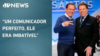Doria: ‘Não houve e dificilmente haverá alguém com a dimensão de Silvio Santos na TV brasileira’